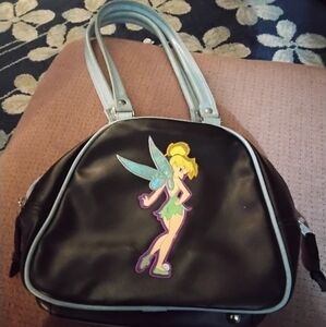 Black and Gray Tinkerbell Women's Bag
